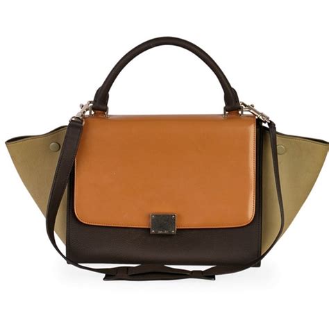 celine trapeze small size|Small Trapeze bag in bullhide calfskin .